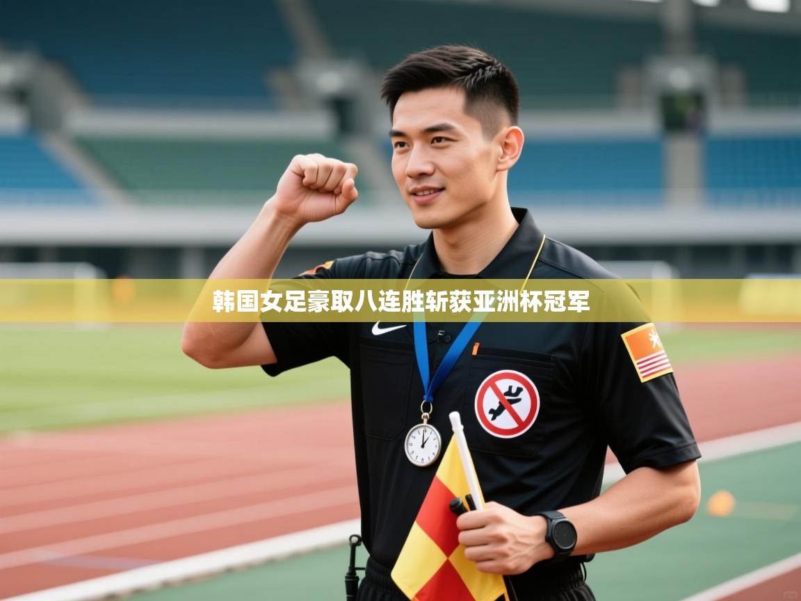 韩国女足豪取八连胜斩获亚洲杯冠军  第2张